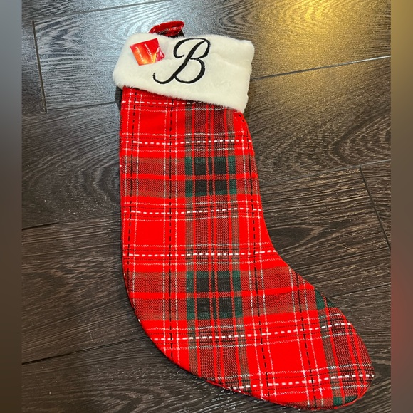 Target | Holiday | Letter B Wondershop Target Plaid Red Christmas ...